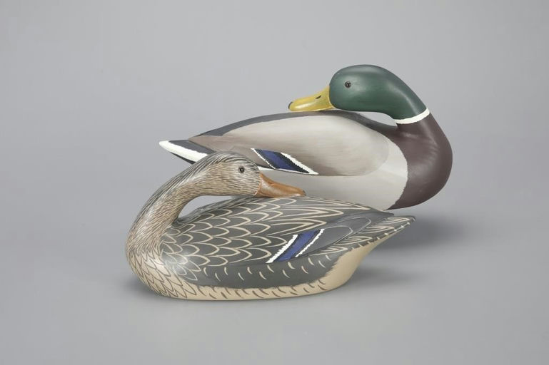 William "Bill" Neal – Preening Mallard Pair – 2023