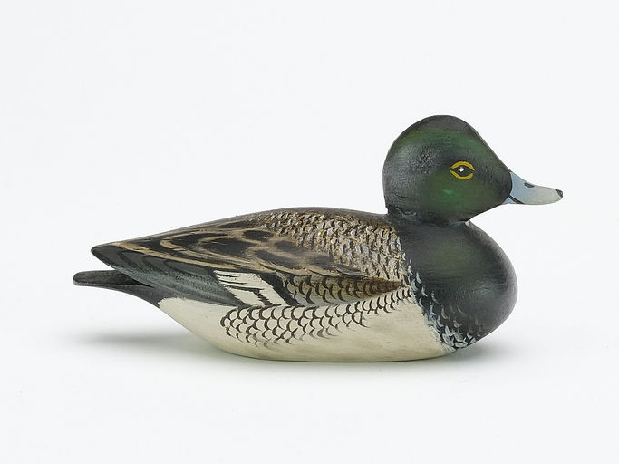 Elmer Crowell – Miniature Bluebill – 2024