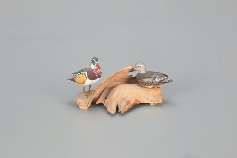General Chester DeGavre – Miniature Wood Duck Pair – 2021