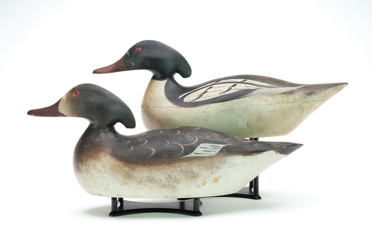 Mason Decoy Factory – Pair of American Mergansers – 2025
