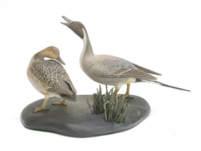 Frank Finney – Miniature pintail diorama – 2023
