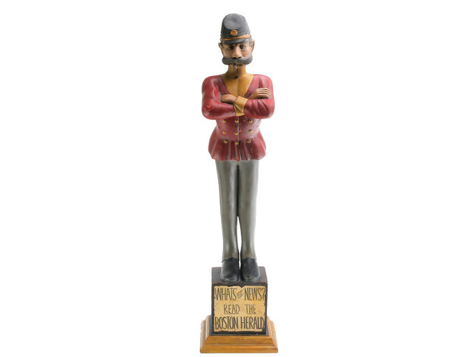 Frank Finney – Model of A Captain Jinks Cigar Store Trade Sign – 2025