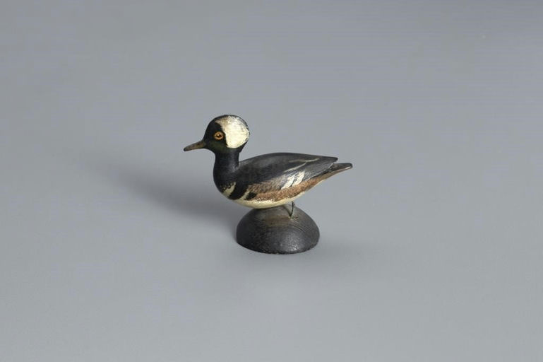 Elmer Crowell – Miniature Hooded Merganser Drake – 2020