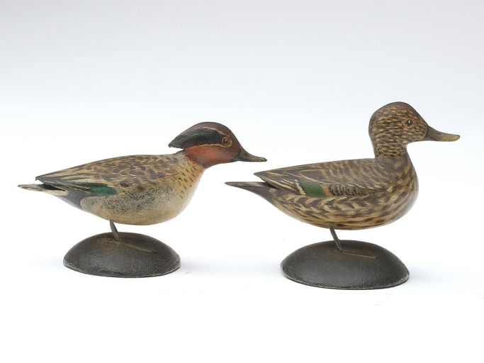 Elmer Crowell – Pair of Green Wing Teal – 2023