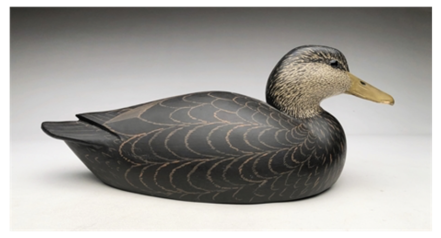Grayson Chesser – Hollow Carved Black Duck – 2020