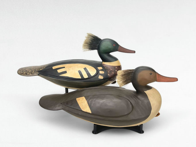 Mark Finisecy — Red-breasted Merganser Pair