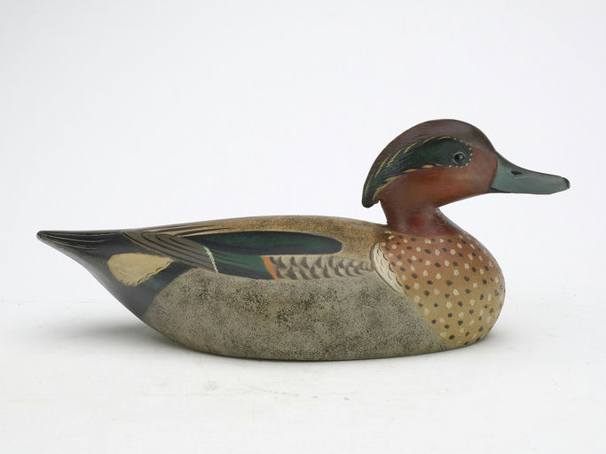 Elmer Crowell – Green Wing Teal Drake – 2024