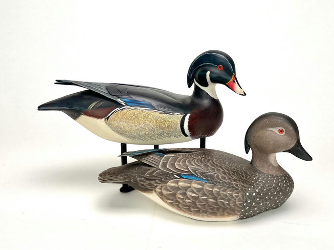 Ken Harris – Matched Wood Duck Pair – 2024