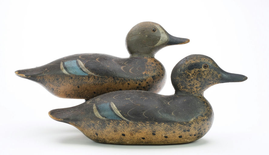 Mason Decoy Factory – Pair of Blue Wing Teal – 2024