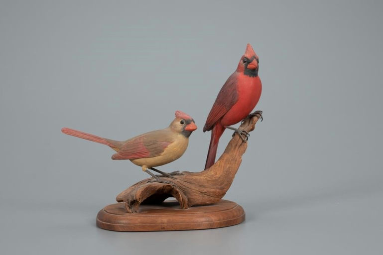 Jack and Bette Holt – Decorative Cardinal Pair – 2020