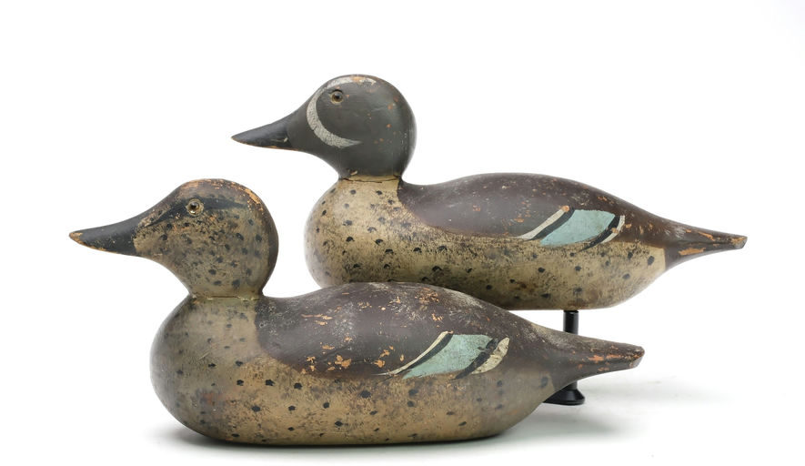 Mason Decoy Factory – Pair of Blue Wing Teal – 2025