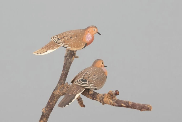 General Chester DeGavre – Miniature Mourning Dove Pair – 2022