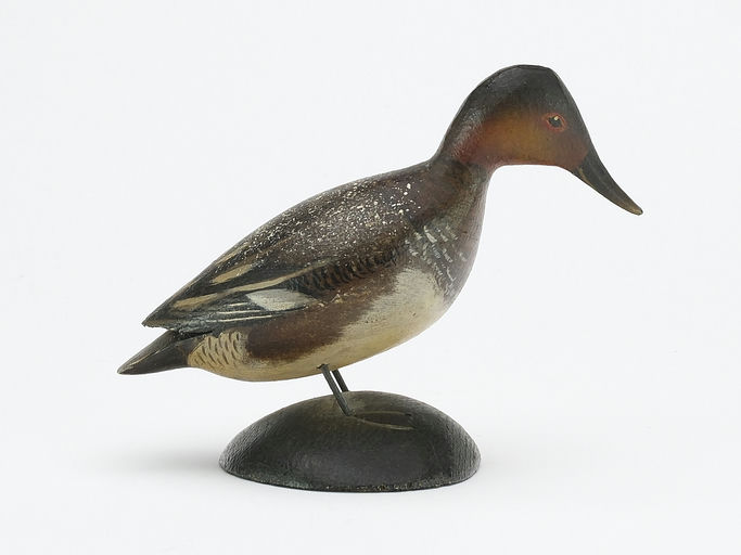 Elmer Crowell – Miniature Canvasback Hen – 2024