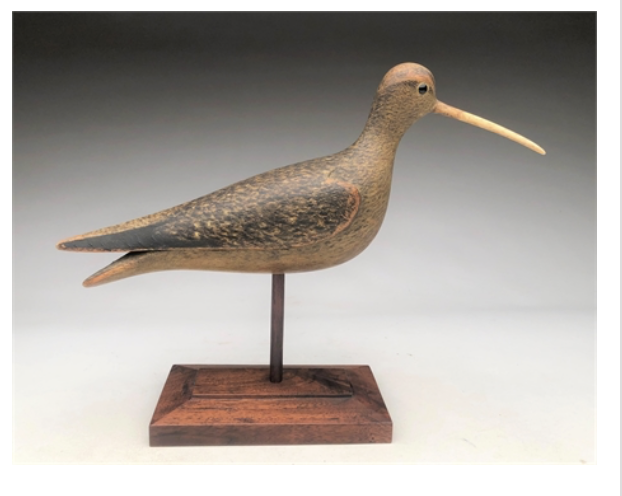 Mark McNair – Hollow Carved Eskimo Curlew – 2020