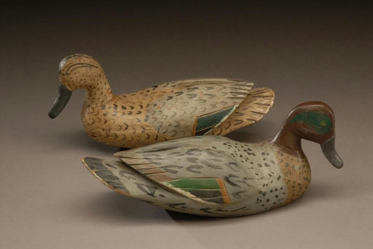 Claude Pitre – Pair of Green-winged Teal – 2008