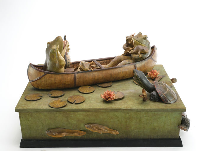 Frank Finney – An elaborately carved and extremely creative memory or – 2024
