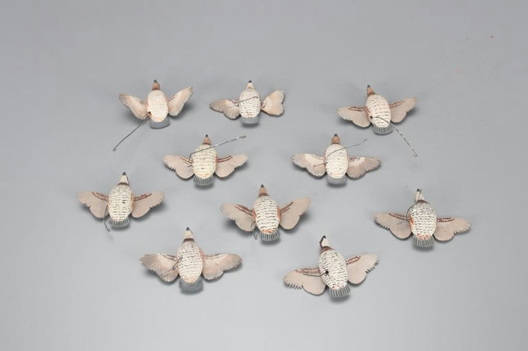 James Joseph Ahearn – Ten Miniature Quail – 2021