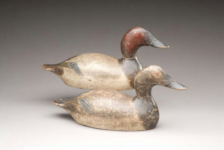 Evans Decoy Company – Mammoth Canvasback Pair – 2009