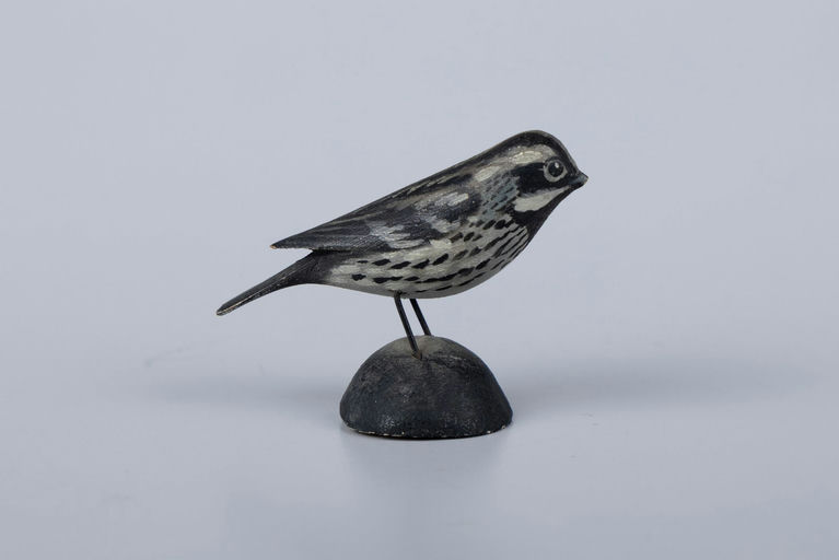 Elmer Crowell – Miniature Black and White Warbler – 2026