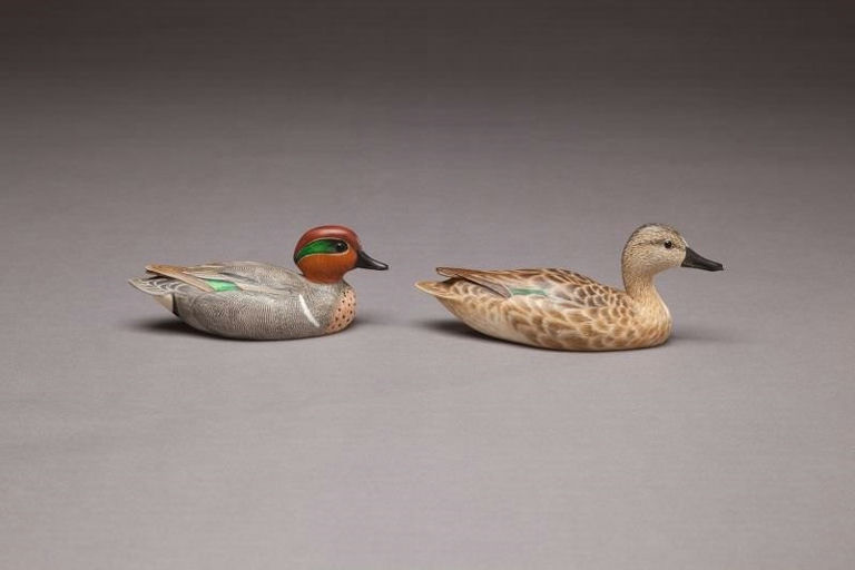 Bob Kerr – Two Miniature Teal – 2011