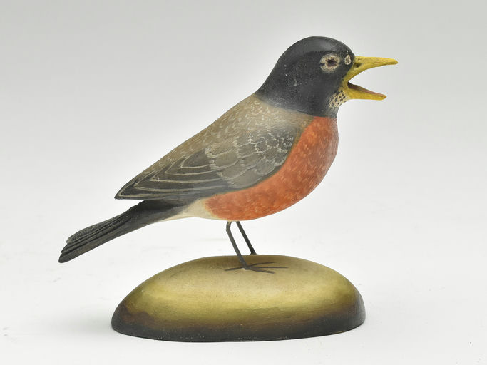Frank Finney – Miniature calling robin – 2023