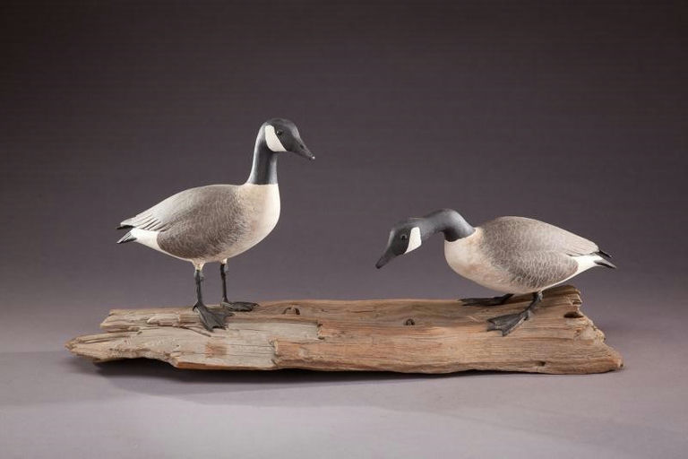 Jack Franco – One-Quarter Sized Canada Goose Pair – 2012