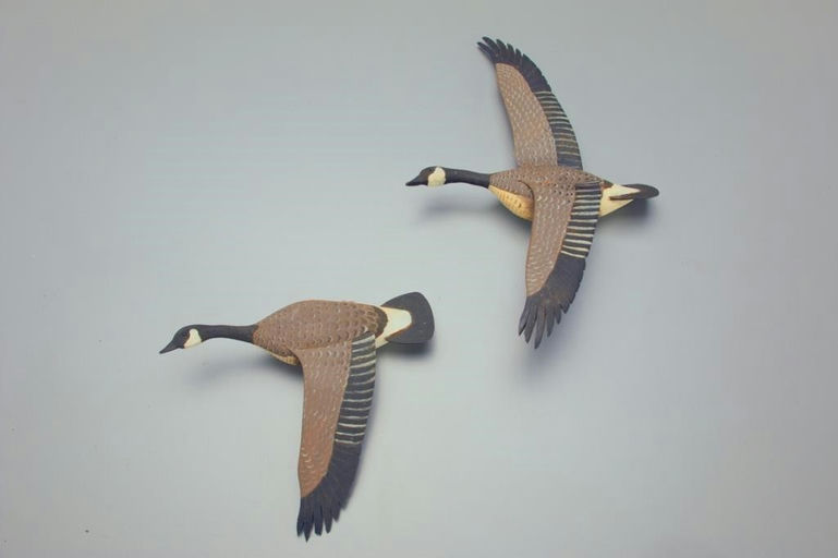 James Joseph Ahearn – Two Miniature Geese – 2021