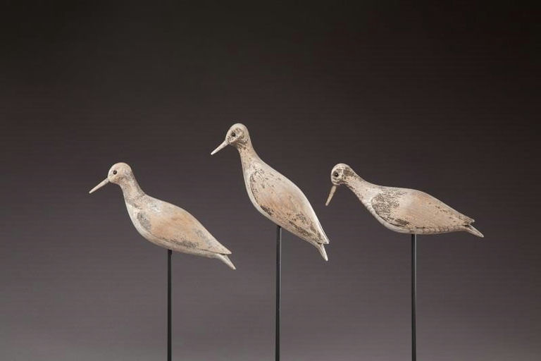 Gilbert E. Wallace – Three "lumberyard" Shorebirds – 2013