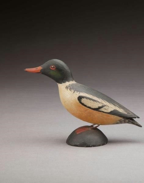 Elmer Crowell – Miniature American Merganser Drake – 2012