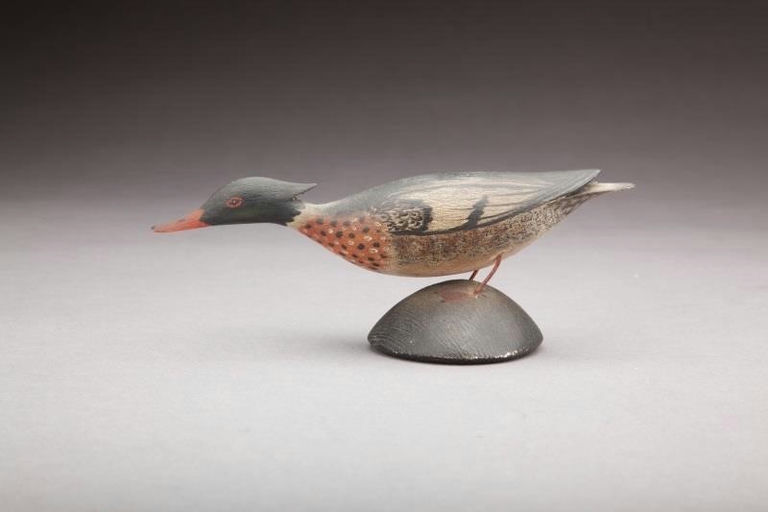 Elmer Crowell – Miniature Red-Breasted Merganser Drake – 2012