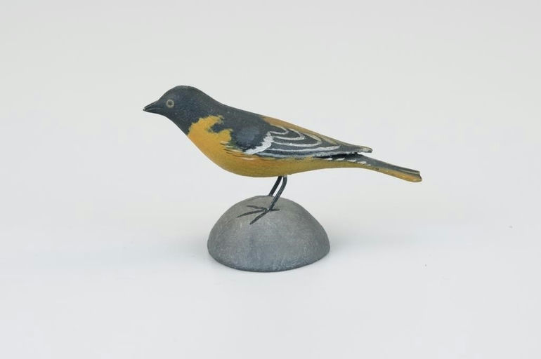 Elmer Crowell – Early Miniature Baltimore Oriole – 2026