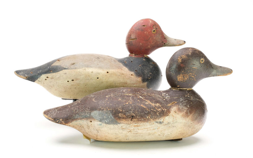 Mason Decoy Factory – Pair of Redheads – 2025