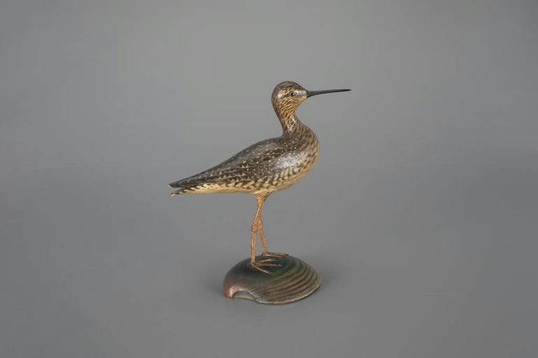 Elmer Crowell – Exquisite Yellowlegs on Shell – 2025