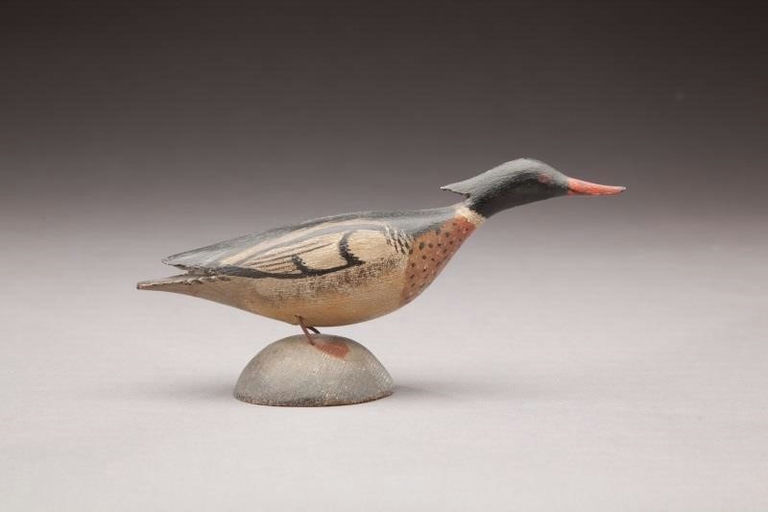 Elmer Crowell – Miniature Red-Breasted Merganser Drake – 2011