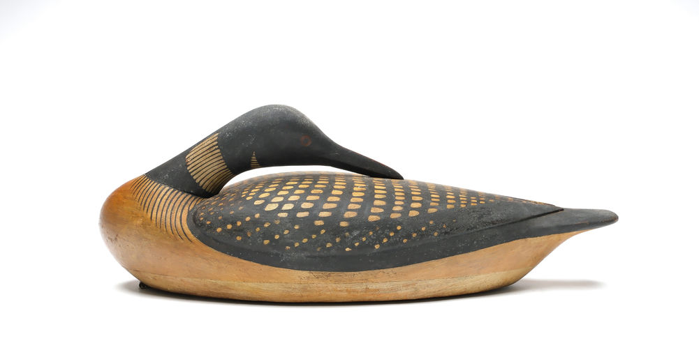 Mark McNair – Hollow Carved Preening Loon – 2026