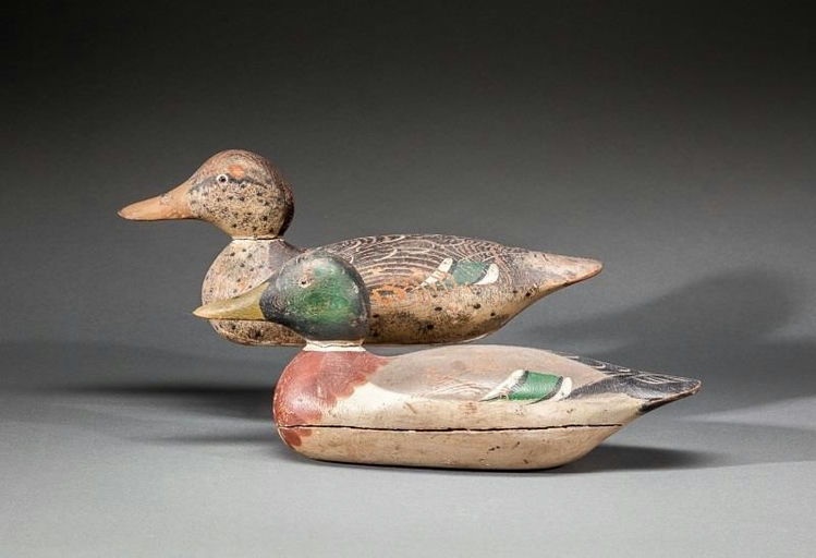 Mason Decoy Factory – Standard-Grade Mallard Pair – 2017