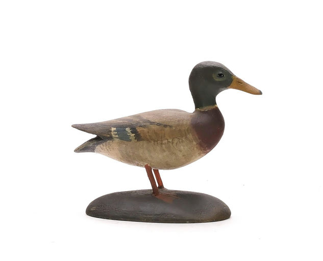 Frank Finney – Miniature standing mallard – 2024