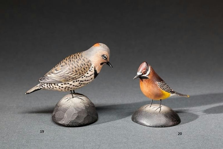 Elmer Crowell – Miniature Cedar Waxwing – 2015
