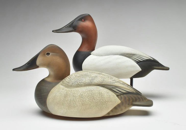 Tom Matus – Pair of Canvasback – 2023