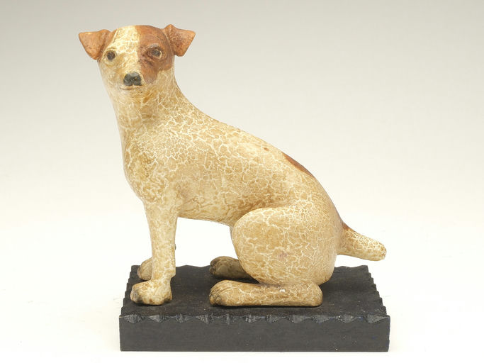 Frank Finney – Miniature seated dog – 2023