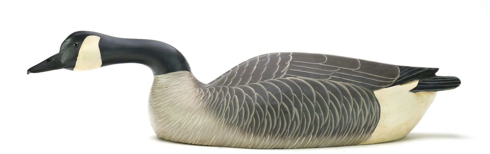 Grayson Chesser – Hollow Carved Swimming Canada Goose – 2025