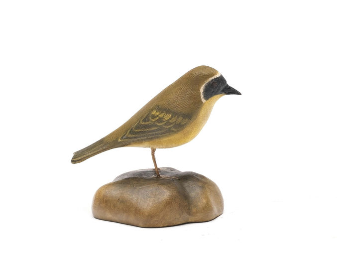 Frank Finney – Miniature Common Yellowthroat With Glass Eyes – 2026