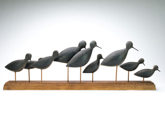Frank Finney – Rig of Nine Shorebirds – 2025