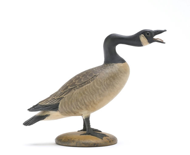 Frank Finney – Miniature Hissing Goose With Open Mouth and Raised – 2025