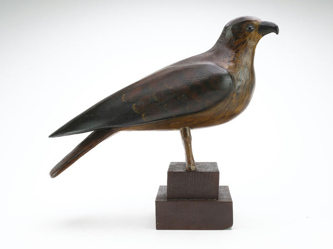 Frank Finney – Full size hollow carved hawk – 2025