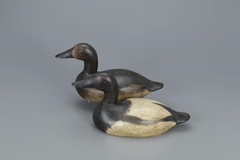Mason Decoy Factory – Seneca Lake Canvasback Pair – 2019