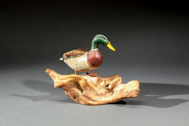 Wendell Gilley – Miniature Mallard Drake – 2015