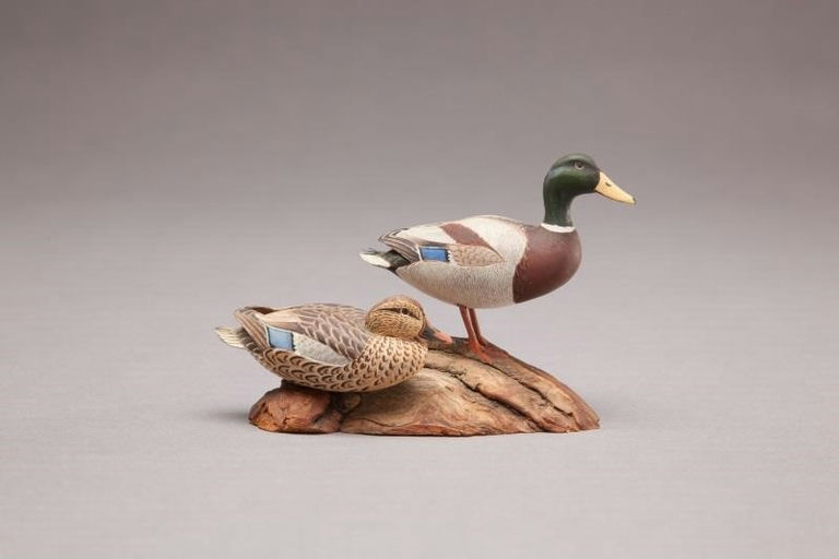 Allen J. King – Miniature Mallard Pair – 2011