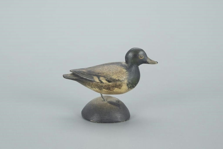 Elmer Crowell – Miniature Bluebill Drake – 2022