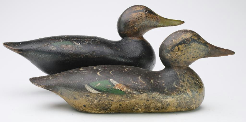 Mason Decoy Factory – Pair of Black Ducks – 2024